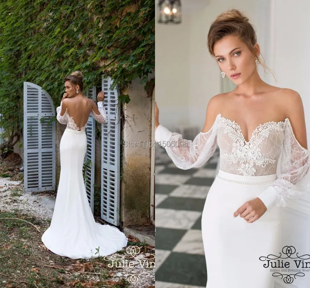 Sweetheart Neck Low Cut wedding Dresses 2016 Vestidos de Noiva Satin
