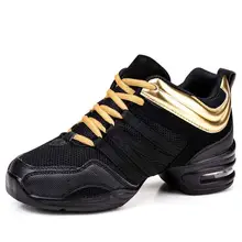 Akexiya женская обувь для танцев черного и золотого цвета; женская обувь для танцев в стиле джаз и хип-хоп; женская обувь на танкетке для латинских танцев; обувь для фитнеса и бальных танцев