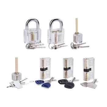 

Crystal Lock Training Practice Padlock for Beginners - Discover How A Lock Works