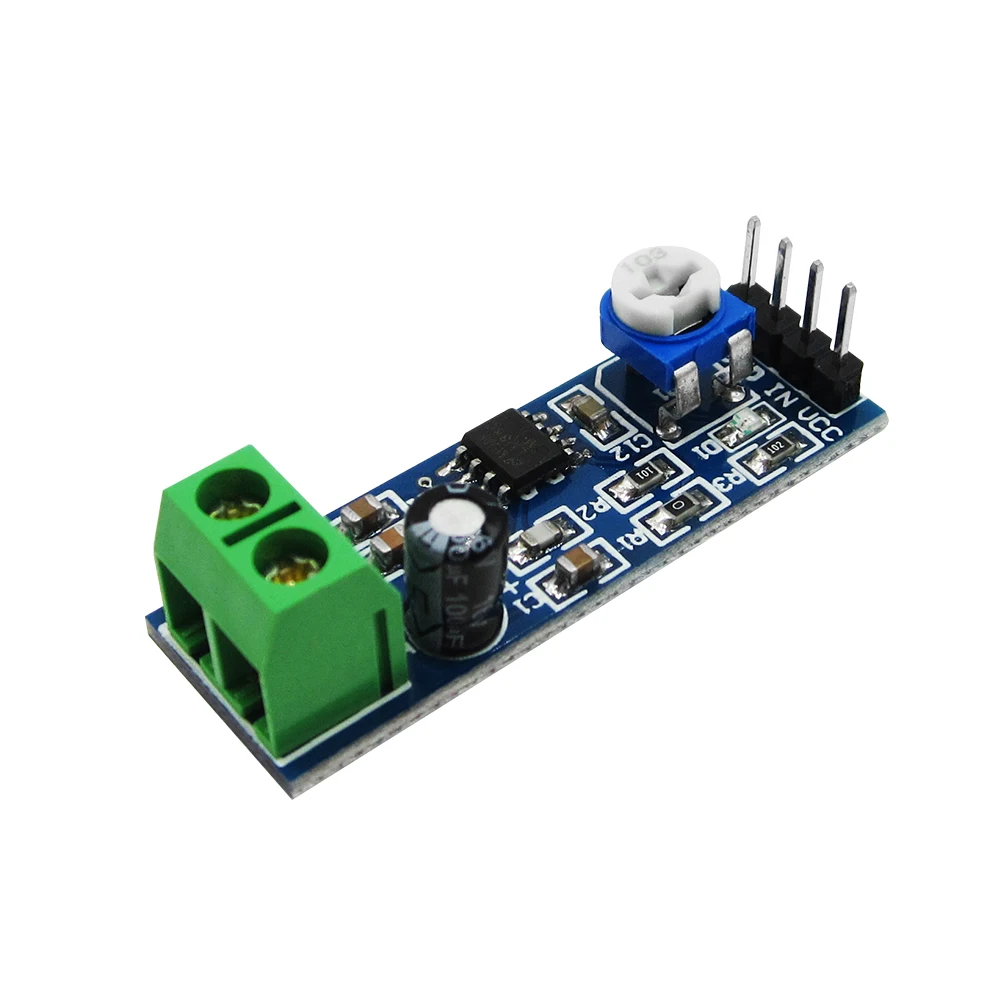 

10PCS LM386 Audio Amplifier Module 200 Times 5V-12V Input 10K Resistance