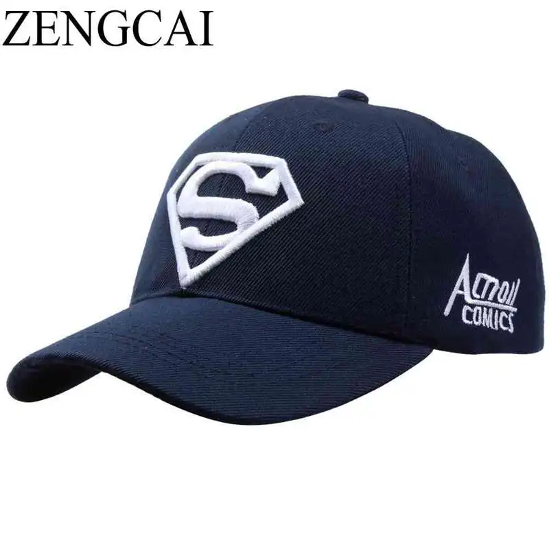 Кепка Супермена дальнобойщика Snapback Бейсболка s папа шапки для мужчин и женщин хип