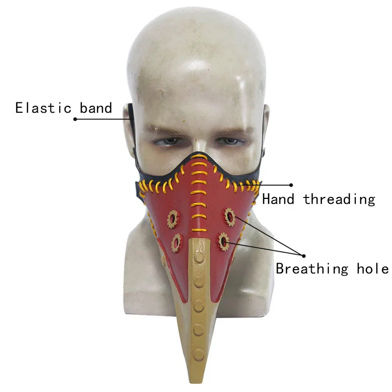 Boku no My Hero Academy Kai Chisaki Косплей Маска парики белый галстук капитальная маска Хэллоуин Cos Реквизит