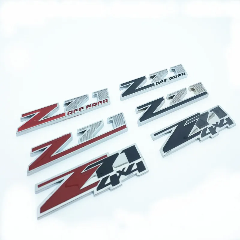 

CDIY 3D Metal Z71 4x4 OFF ROAD LOGO Car Emblem High Quality Z71 Badge Sticker Decal For Jeep BMW Ford Volvo Nissan Mazda Audi