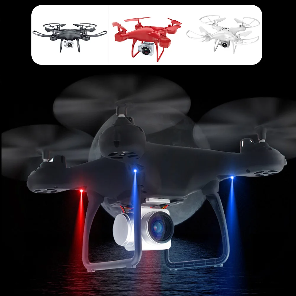 

Drone Quadcopter Helicopter Aircraft WIFI APP FPV 720P Headless Mode 3D Flips LED Lighting Intelligent Kids Toy Outdoor