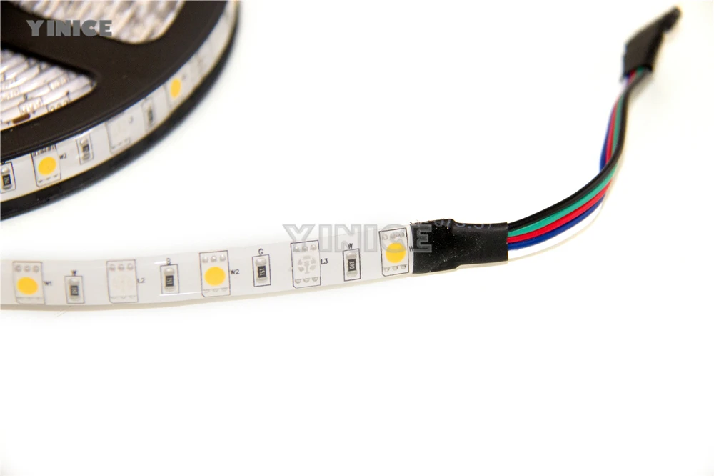 Набор светодиодных лент DC12V SMD 5050 RGB RGBW диодный Водонепроницаемый светодиодный Скотч+ пульт дистанционного управления+ блок питания гибкий светильник 20 м 5 м