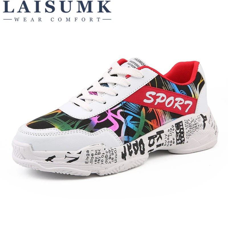 

LAISUMK Breathable Mesh Men Sneakers Shoes Men 2019 Four Seasons Lace UP Casual Men Shoes Fashion Non-slip Male Sneakers Shoes
