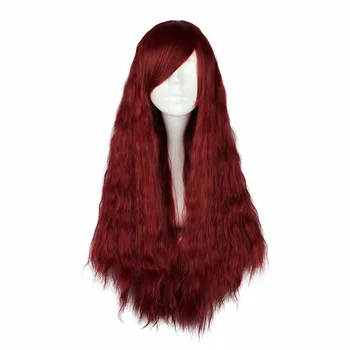 

MCOSER 70cm Long Curly Multi-color Synthetic Party Wig 6 Colors Style 100% High Temperature Fiber Hair WIG-46