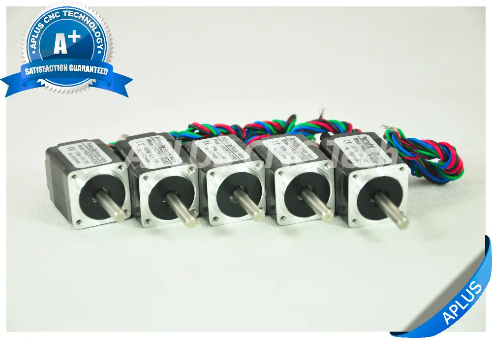 

5 PCS NEMA 8 Micro Stepper Motor, 1.96oz-in 28mm 0.2A, 1.8degree, 4wires