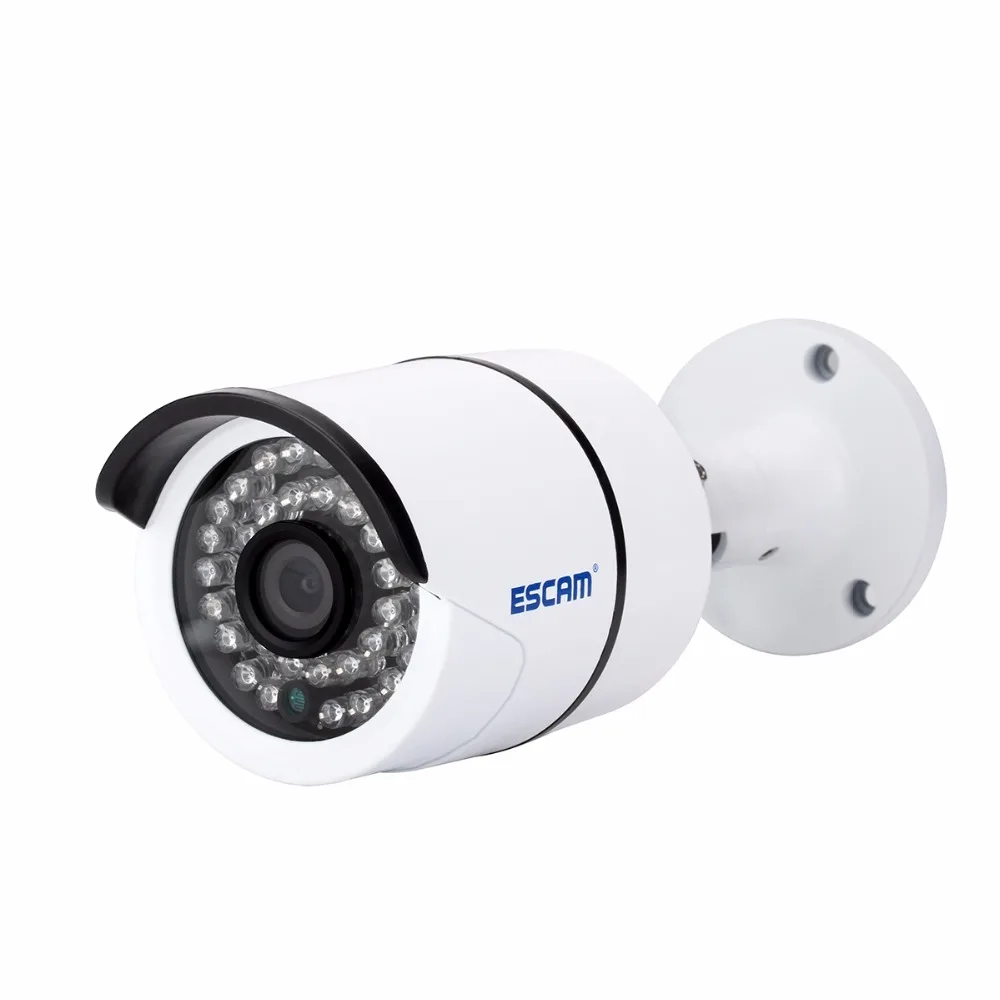 

Escam Bolt QD410 IP Camera 4MP H2.65 Onvif P2P IR Outdoor Surveillance Bullet Camera waterproof ip66 CCTV Camera From Russian