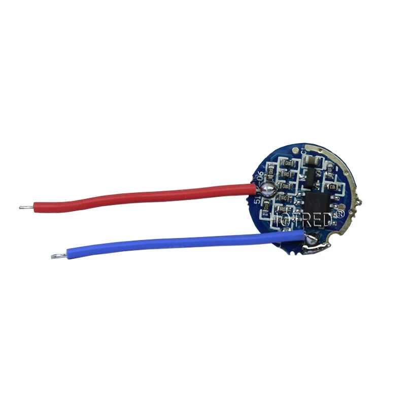 50 шт. cree xml led XPL xml2 T6U2 драйвер 17 мм 20 3 4 2 в 2.2A 5 Режим светодиодный 7 В батарея для CREE XM