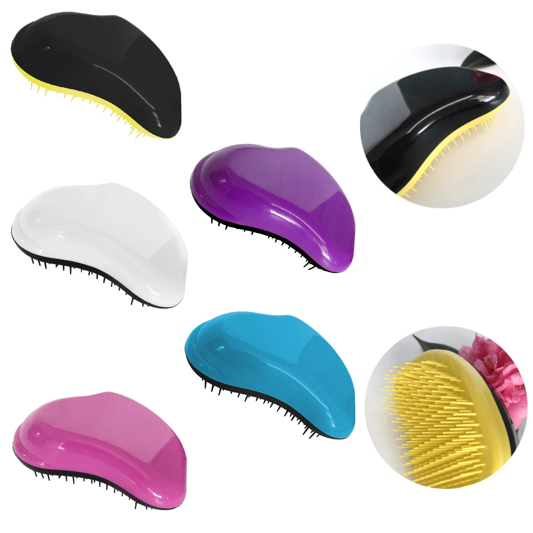 New Portable Comb Detangling Tangled Hair Brush Style Magic Comb