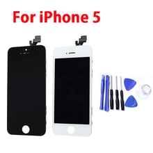1Pcs LCD Screen For iPhone 5 LCD Display Screen Replacement ,LCD For 5 Lcd+Touch Screen Digitizer 10 1 laptop replacement lcd led screen for