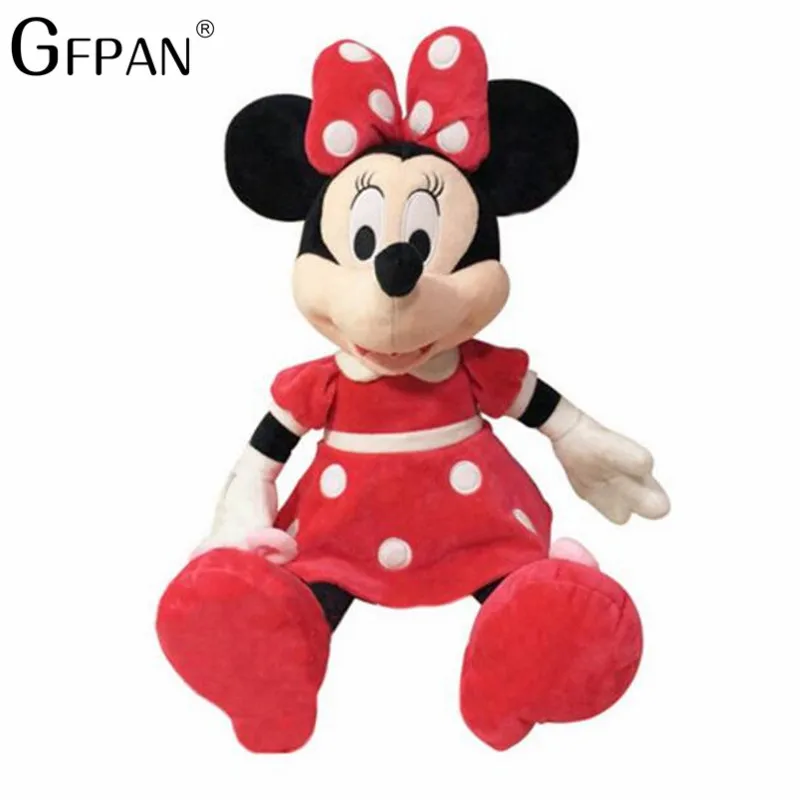 

New Fashion 40-60cm Stuffed Mickey&Minnie Mouse Plush Toy Dolls Birthday Wedding Gifts For Kids Baby High Quality