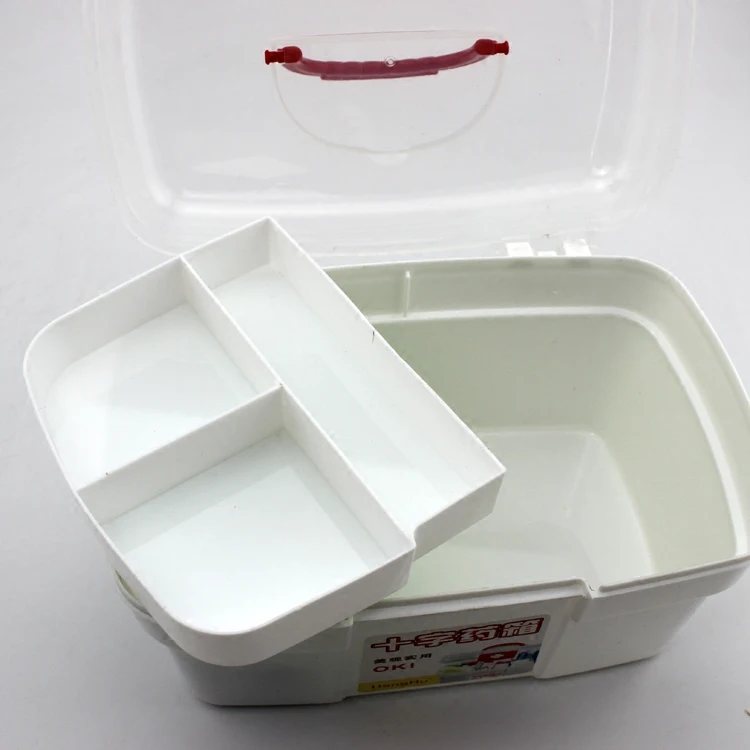 Круглый Фиксированной Прозрачный Pp Пластик коробка получать случай Компоненты рыболовный крючок с комплект упаковки хранения емкость для