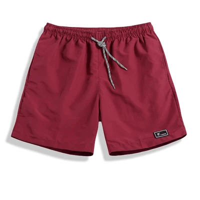 DIMUSI новые мужские шорты летние мужские пляжные шорты хлопковые повседневные мужские однотонные спортивные шорты homme брендовая одежда 5XL, YA726 - Цвет: Red