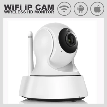 

WiFi IP Camera 720P HD Smart Network Wireless Video CAM CCTV Security Camera Two Way Talk Infrared Night Vision Home Camera