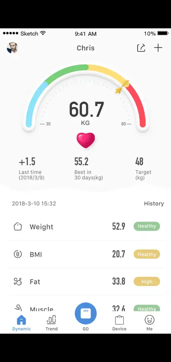 Весы Bluetooth Body Fat Smart BMI Scale Digital bascula digital peso телесный анализатор состава тела с приложением для смартфона