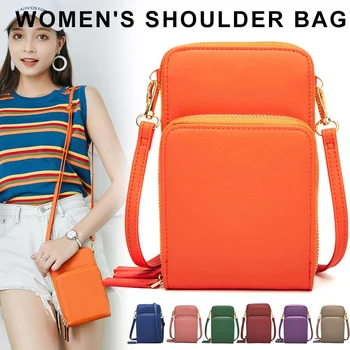 

Exquisite Crossbody Cell Phone Shoulder Bag PU Leather Phone Bag Purse for Women Girl Lady Best Sale