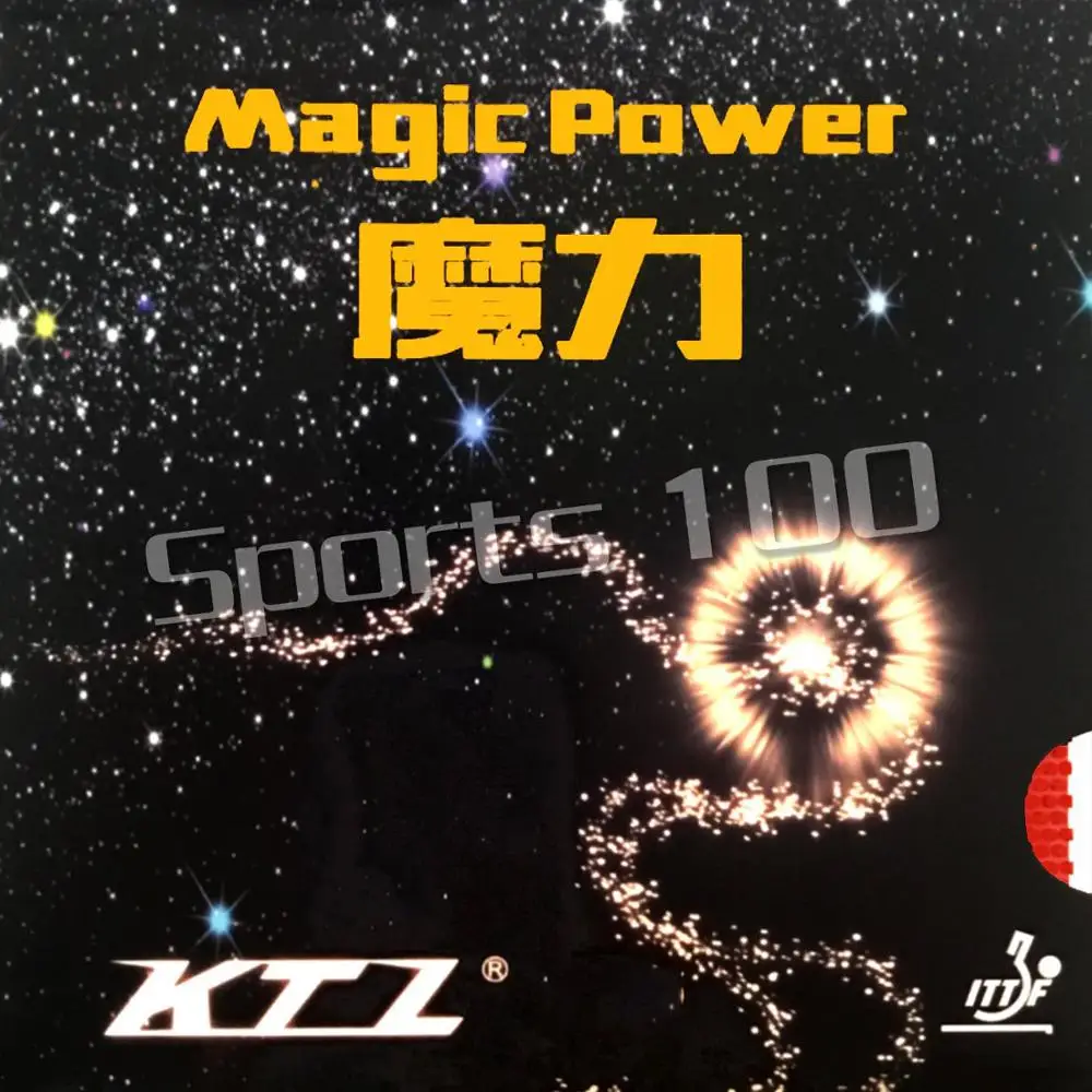 KTL Magic Power Half Long Pips-Out Table Tennis / PingPong Rubber with Sponge | Спорт и развлечения