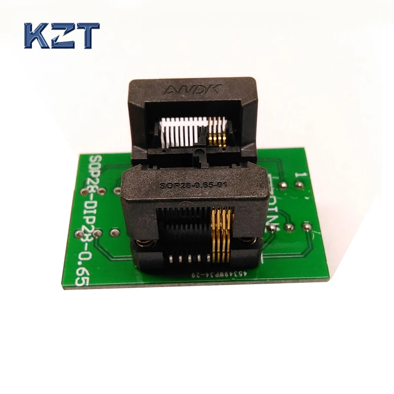 

SSOP8 TSSOP8 to DIP8 Programming Socket Pitch 0.65mm IC Body Width 4.4mm 173mil Flash Test Socket Adapter