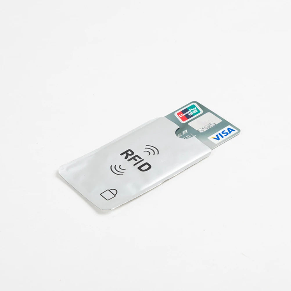 

Small Mini Card Case Credit Card Holder 1 Piece Bank ID Cards Women Wallet Anti-theft Business RFID Protector 6.2*9.3cm