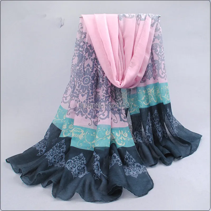 2015 New Special Print Adult Offer Silk Thin Long Design Cotton Scarf Women's Autumn And Winter Bali Yarn Oversized Beach Towel |