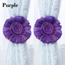 Шторы кисточкой tieback романтический современный цветочный стиль кисточкой держатель для окна Шторы украшения дома