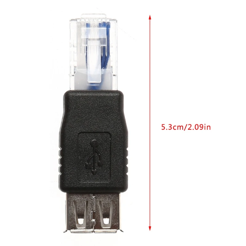 TCAM 3 шт./компл. USB тип A для Ethernet Интернет RJ45 Мужской адаптер конвертер| |