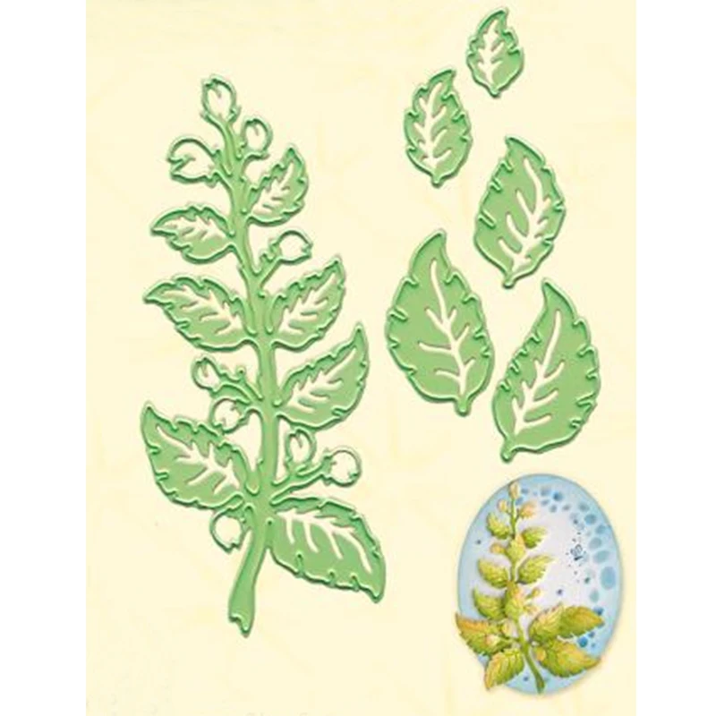 

ForeWan Tree Branch Frame Metal Steel Cutting Dies Stencils for DIY Scrapbooking Crafts Paper Decorative Cards Embossing Dies