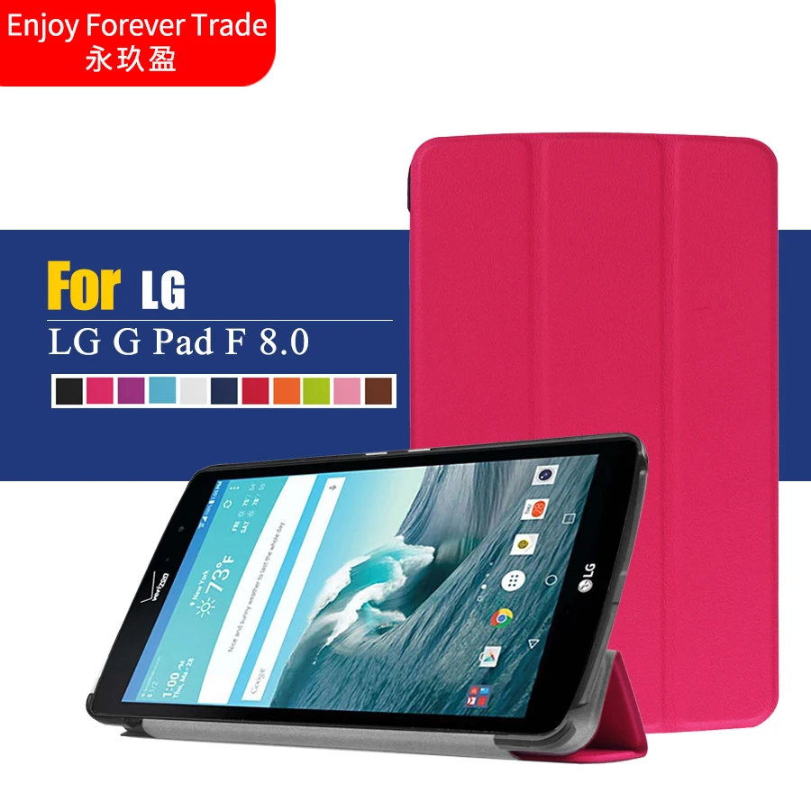 Для LG G Pad F 8.0 V495 только (8.0 &quotдюймов) Case KST Кожа PU Смарт Крышка Кожи Shell Wake Спать До