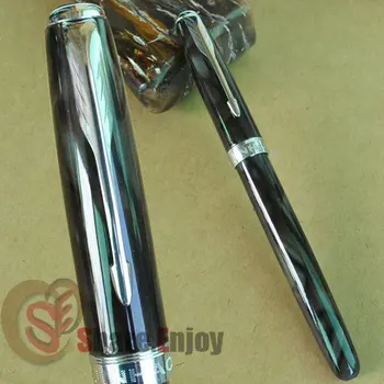 

JINHAO 601 EXECUTIVE OLIVE GREEN MARBLE ARROW CLIP ROLLER BALL PEN