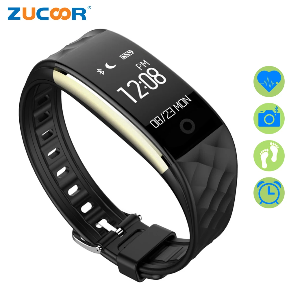 ZUCOOR Smart Bracelet Fitness Pulse Monitor Bracelets ZB83 Pedometer