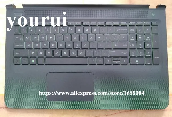 Для hp 15-AK 15-ak002TX 809032-001 832805-001 856035-001 американская, с задней подсветкой Клавиатура с подставкой с чехлом