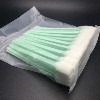 

100pcs Foam Sponge Cleaning Swab for Roland Mimaki Mutoh Large format Inkjet Printer Stick for Epson DX4 DX5 Print Head cleaning