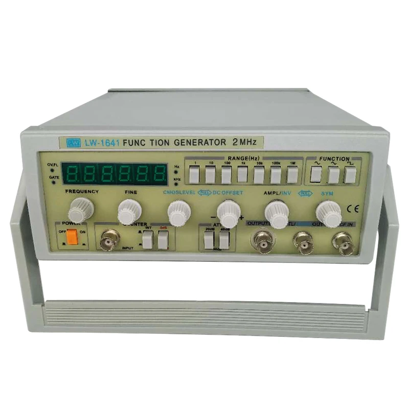 

LW-1641 Wave Function Signal Generator 0.1Hz~2MHz Frequency