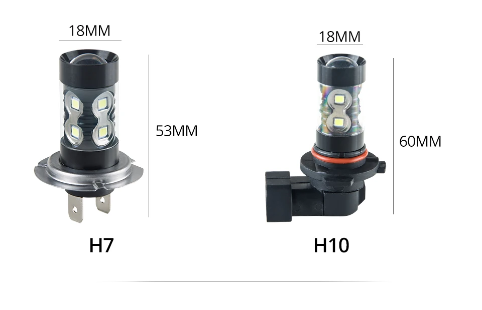 Led H7 H11 H8 H9 Car Lamp Bulbs 1200LM 9005 Hb3 9006 Hb4 Passing Light 12V H1 H3 H10 PSX24W 6000k 8000k Led Fog Lights DRL Bulb (17)