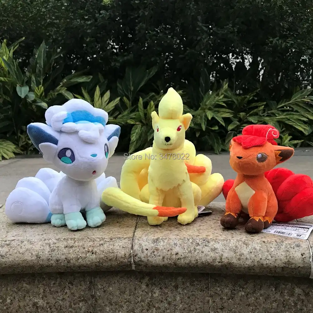 shiny ninetales plush