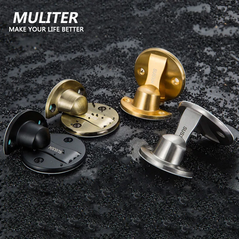 High Quality Stainless Steel Sliver Door Stop Stopper Holder