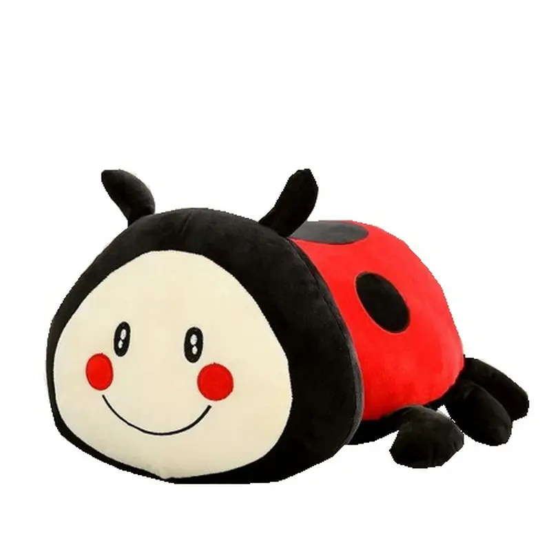Ladybug Plush Toy Cute Stuffed The beetles Girl Plush Pillow Creative