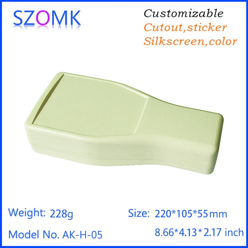 

4pcs ABS housing plastic enclosure for electronic control waterproof case handheld enclosure220*105*55mm8.67"*4.13"*2.17"inch