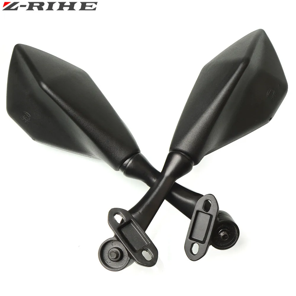 Черное мотоциклетное боковое зеркало заднего вида для Yamaha YZF600 YZF R1 R6 R3 R125 R25 R15 2003