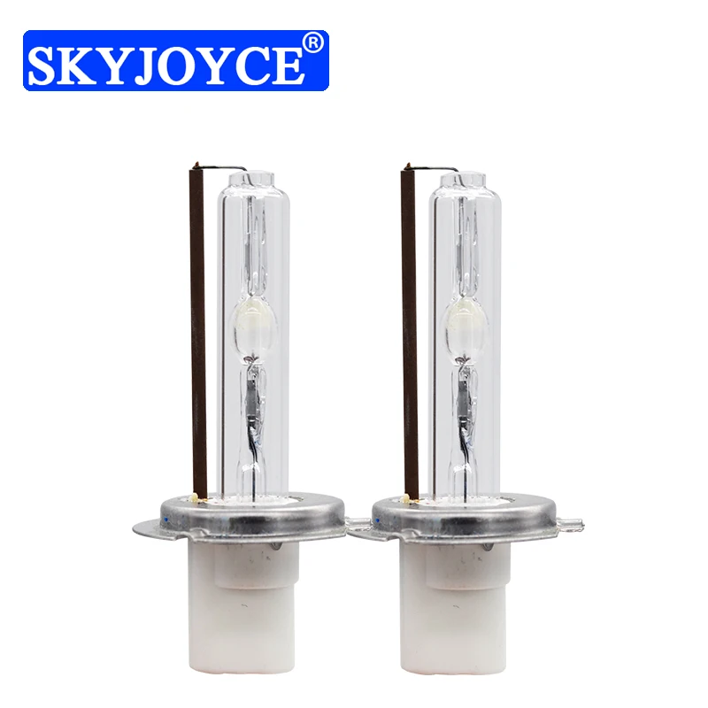 

SKYJOYCE 12V 24V 75W 100W HID Bulb H1 H7 H11 9005 D2H Ceramice Base HID Bulb 4300K 6000K 8000K For 75W 100W HID Headlight Kit
