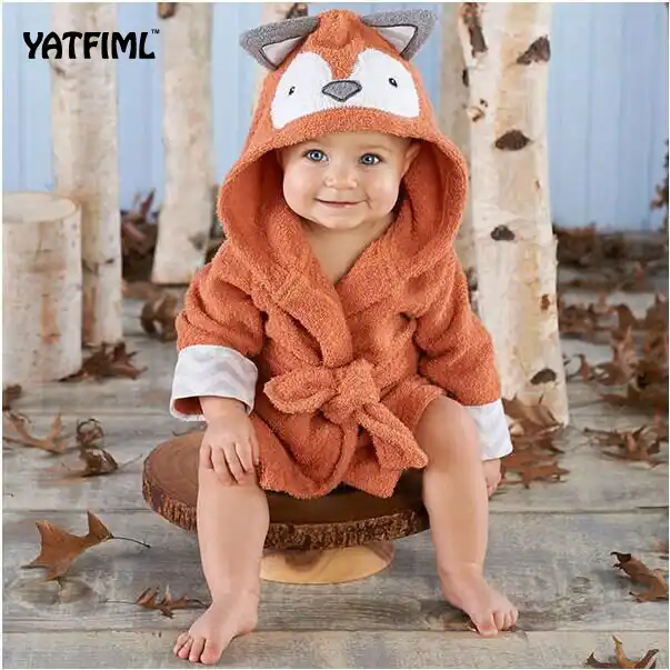 YATFIML 2017New Soft <b>Children's Robes</b> for 2-6Yrs Baby <b>Kids</b> ...
