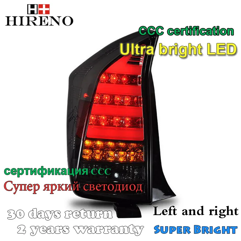 Hireno Tail Lamp for Toyota Prius 2009 2010 2011 Taillight Rear Lamp