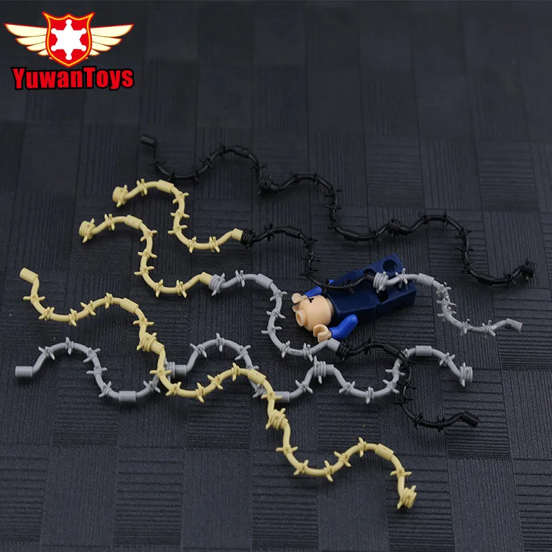 

10PCS/LOT New Hot MOC Friend City Building Blocks Mini Wire Rope DIY Blocks Bricks Base Figures Toys Blocks For Children