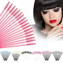 

50PCS Eyelash Brushes Makeup Brushes Disposable Mascara Wands Applicator Eye Lashes Cosmetic Brush Makeup Tools