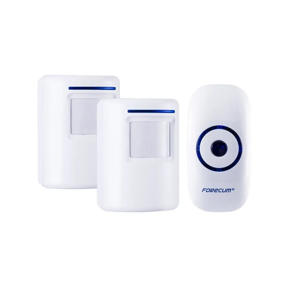 

002 Human Body Infrared Welcome Device Induction Doorbell Wireless Sensor Doorbell Smart Two Drag One Doorbell