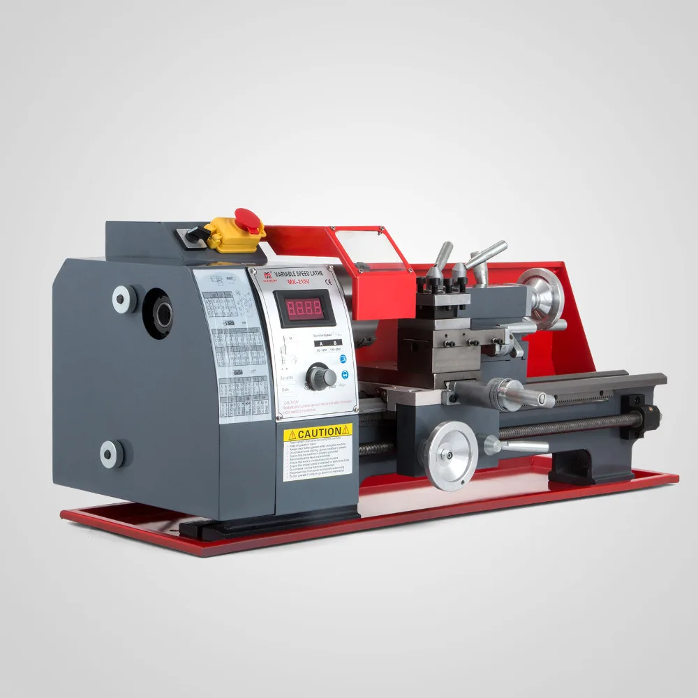 

750W 8X16 210 Processing Mini Metal Lathe Cutter Metal Turning Variable Speed