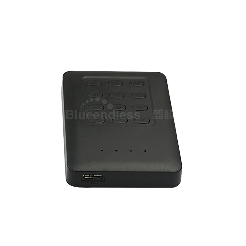 2016 hot sell portable Blueendless hard disk boxes 2 5inch high speed USB 3 0 to 2