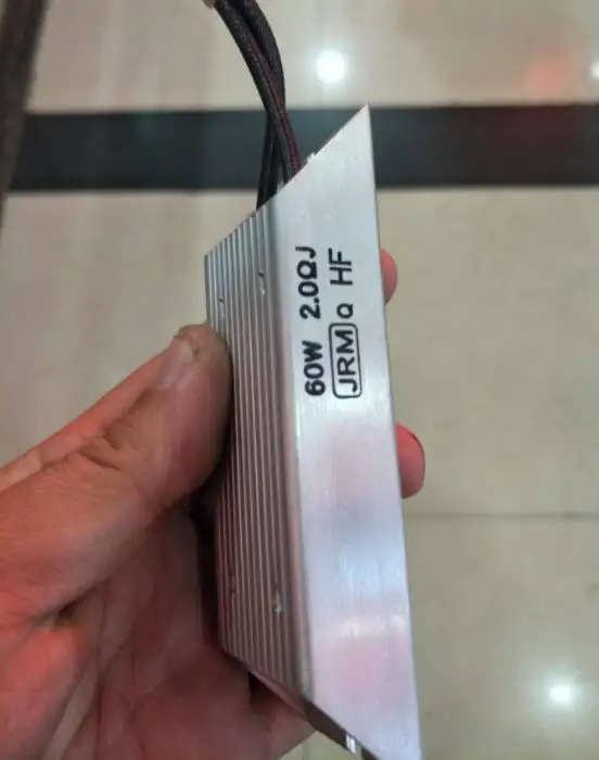 Inverter starts current limiting charging resistor 60W watt 2 ohm 3.9